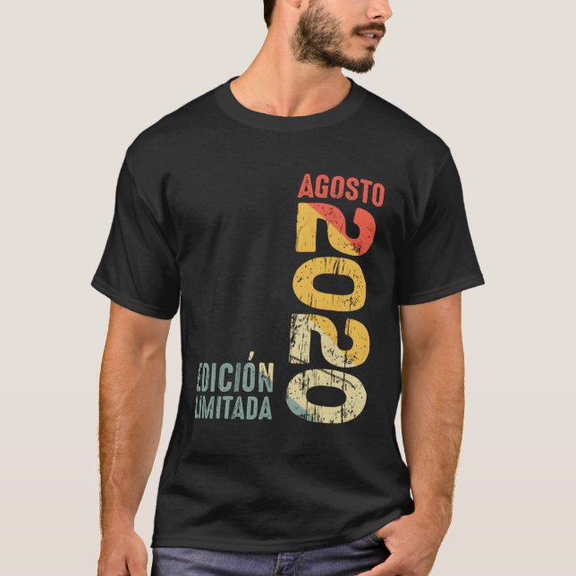 Camiseta El 20 de agosto de 2020 2020 2020 (Anverso)