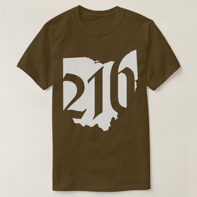 Camiseta El 216 representa Ohio TDesign (Diseño del anverso)