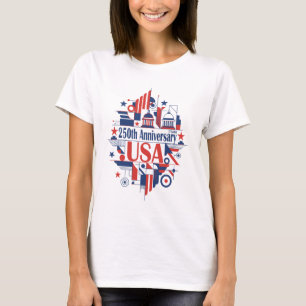 Camiseta El 250 aniversario de Estados Unidos