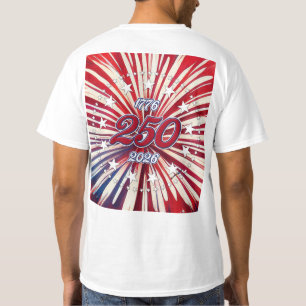 Camiseta El 250 cumpleaños de Estados Unidos 1776-2026 Fueg