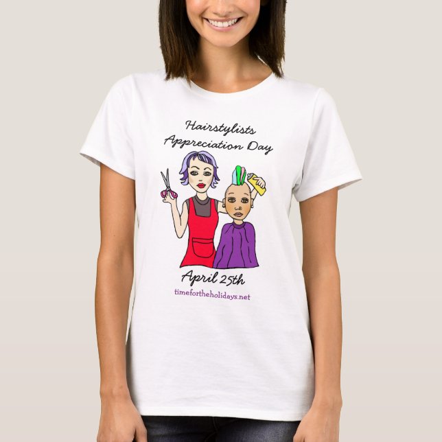Camiseta El 25 de abril es el Día de Apreciación de los Hai (Anverso)