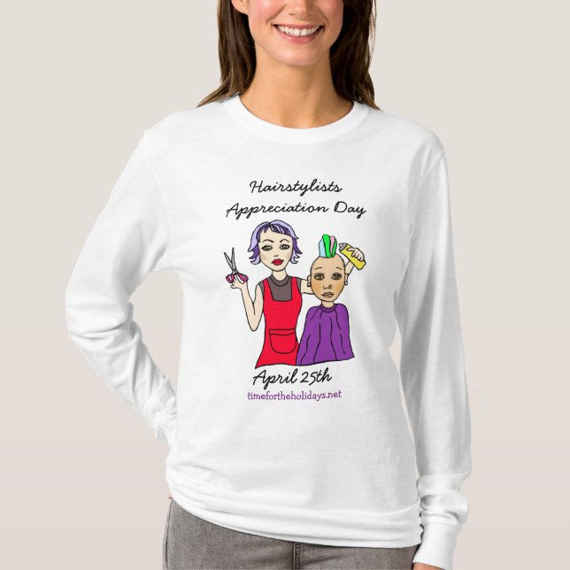 Camiseta El 25 de abril es el Día de Apreciación de los Hai (Anverso)