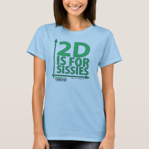 Camiseta el 2.o está para las mariquitas