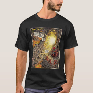Camiseta El 47º Círculo "Pánico En El Infierno"