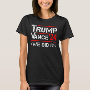 Camiseta El 47° presidente de Trump ganó las elecciones de