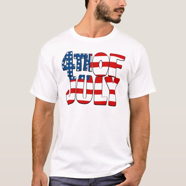 Camiseta el 4 de julio (Anverso)