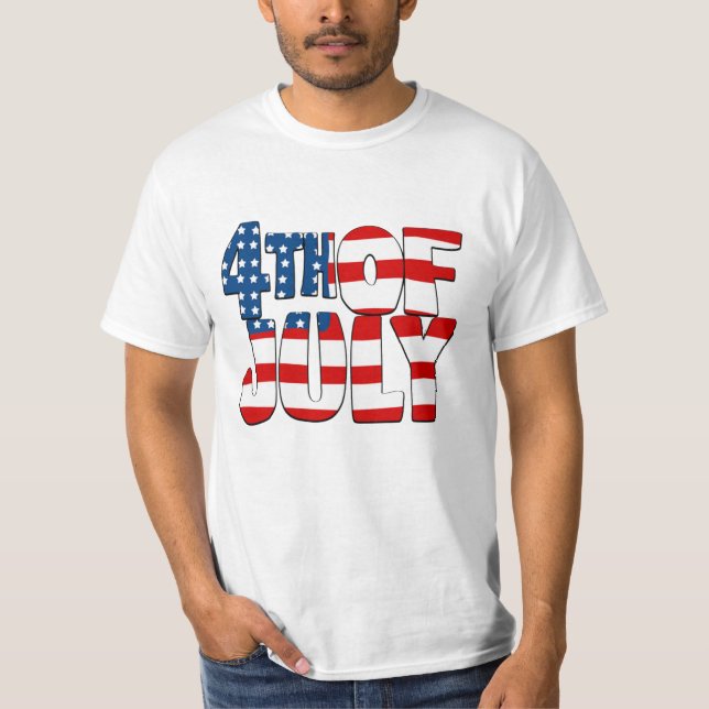 Camiseta el 4 de julio (Anverso)