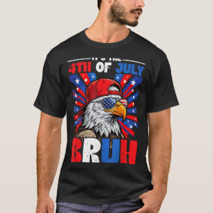 Camiseta El 4 de julio bruh 250 años 1776-2026 águila