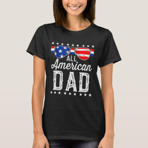 Camiseta El 4 de Julio, Día del Padre Estadounidense, Sungl