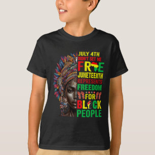 Camiseta El 4 De Julio Didnt Me Liberó El 12 De Junio Es Mi