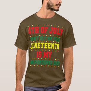 Camiseta El 4 De Julio Didnt Me Liberó El 12 De Junio Es Mi