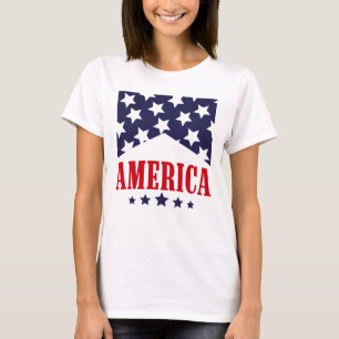 Camiseta El 4 de julio en el oeste de Estados Unidos