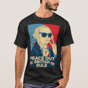 Camiseta El 4 De Julio George Washing, El Gobierno Británic