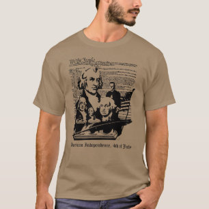 Camiseta el 4 de julio - nosotros la gente - bandera de los