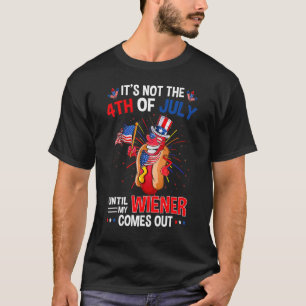 Camiseta El 4 De Julio, Wiener De Perro Caliente Extrae Hum