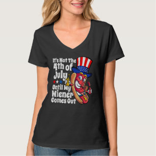 Camiseta El 4 De Julio, Wiener De Perro Caliente Extrae Hum