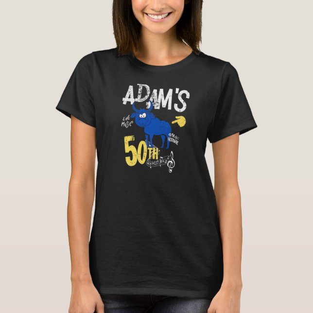 Camiseta El 50° de Adán (Anverso)