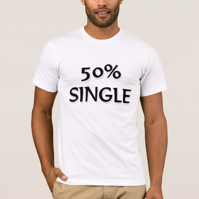 Camiseta El 50% solo (Anverso)