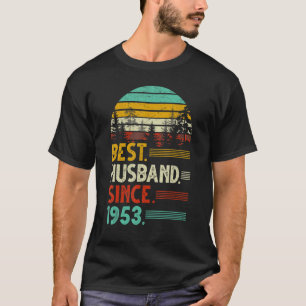 Camiseta El 69° Aniversario del Boda es el mejor esposo des