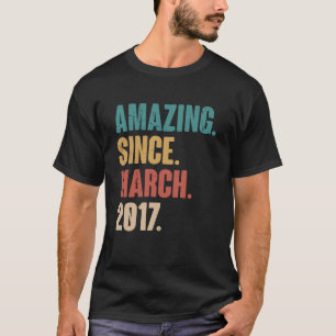 Camiseta El 6° cumpleaños de la decoración asombrosa desde 