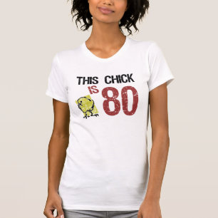 Camiseta El 80 cumpleaños de las mujeres es gracioso