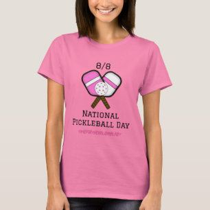 Camiseta El 8 de agosto es el Día Nacional del Baloncesto
