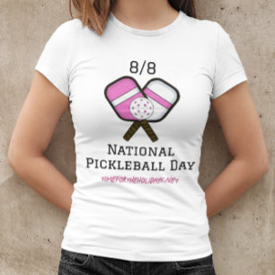 Camiseta El 8 de agosto es el Día Nacional del Baloncesto
