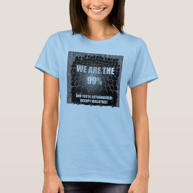 Camiseta ¡el 99% y cuenta!!! (Anverso)