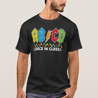 Camiseta El ABCD de vuelta en clase vuelve con los Chicas e