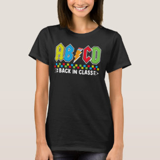 Camiseta El ABCD de vuelta en clase vuelve con los Chicas e