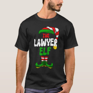 Camiseta El abogado Elf Family Mating Group Feliz Navidad P