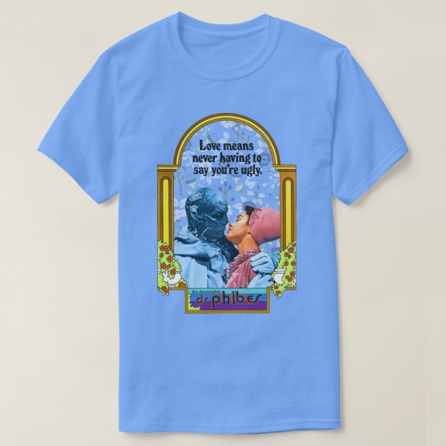 Camiseta El abominable Dr. Phibes 1971 (Diseño del anverso)