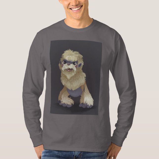Camiseta El abominable hombre de nieve (Anverso)
