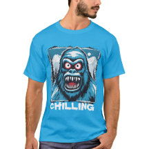 El abominable invierno de Yeti Monstruo de Snowman