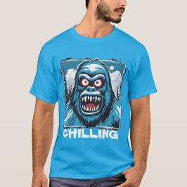 Camiseta El abominable invierno de Yeti Monstruo de Snowman