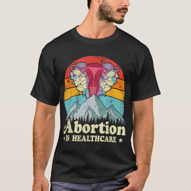 Camiseta El aborto es el feminismo feminista de la salud (Anverso)