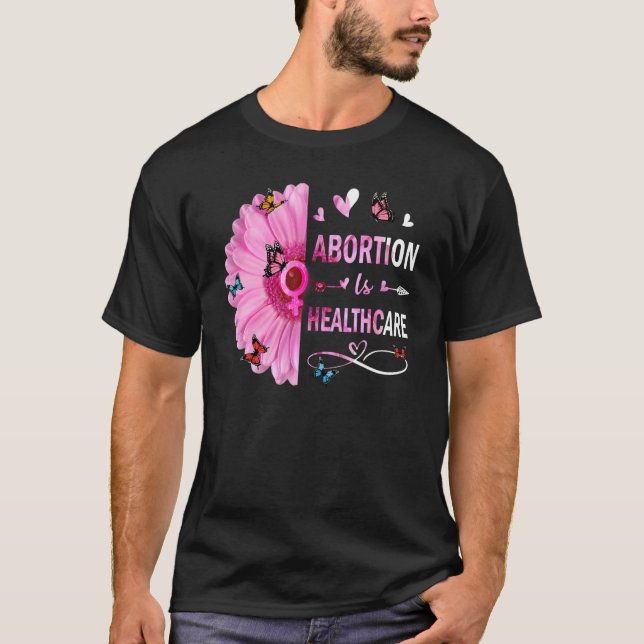 Camiseta El aborto es médico feminista retro pro (Anverso)