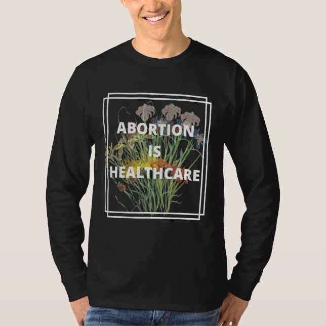 Camiseta El aborto es una prueba de salud para la elección  (Anverso)
