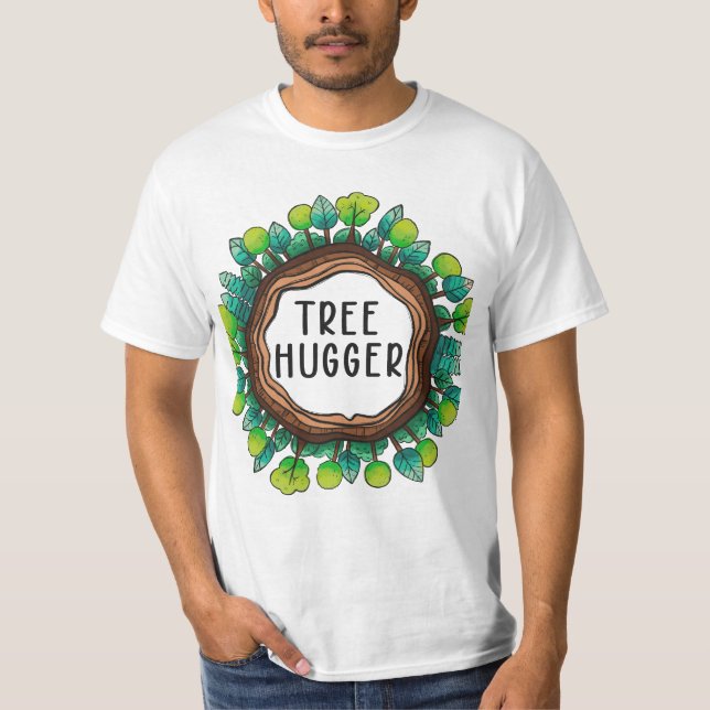 Camiseta El abraza de la belleza de la naturaleza (Anverso)
