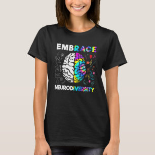 Camiseta El abrazo del tinte de los lazos: Neurodiversidad 