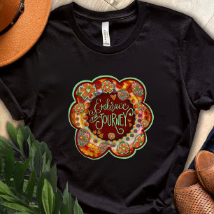 Camiseta El abrazo floral de la bonito a la inespiritualida