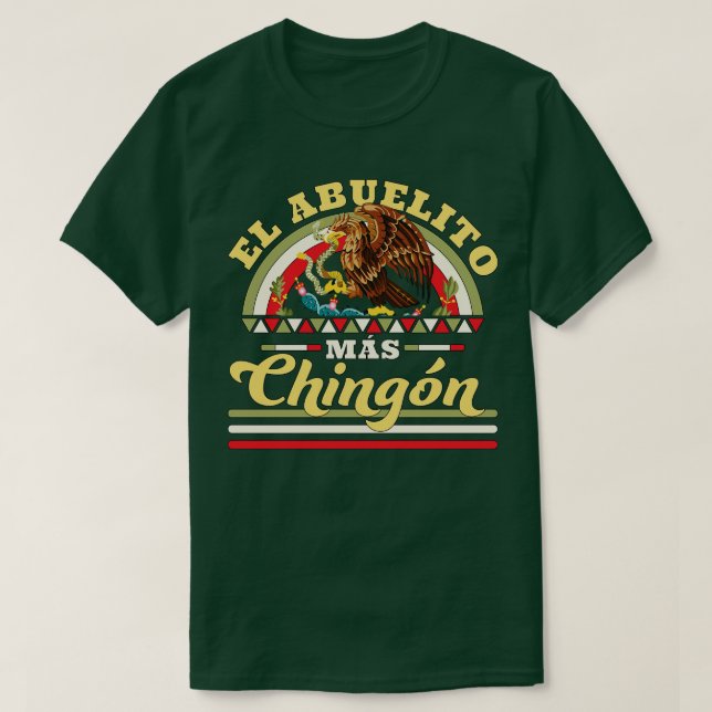 Camiseta El Abuelito Mas Chingon (Diseño del anverso)
