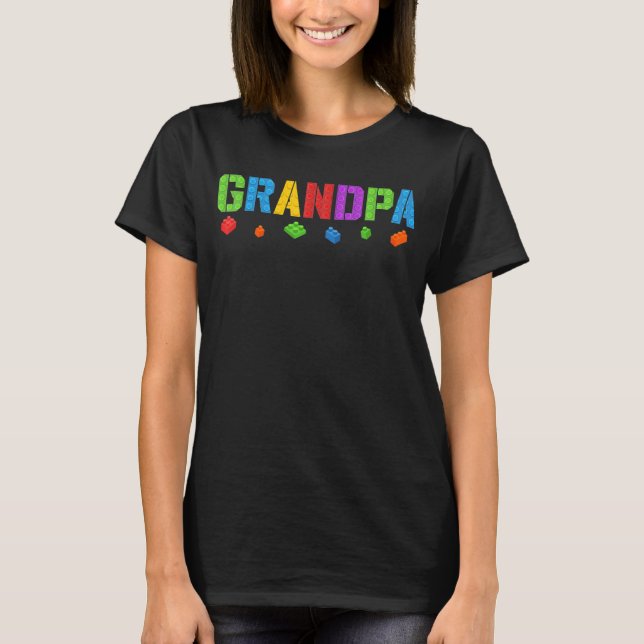 Camiseta El abuelo bloquea el nacimiento del constructor de (Anverso)