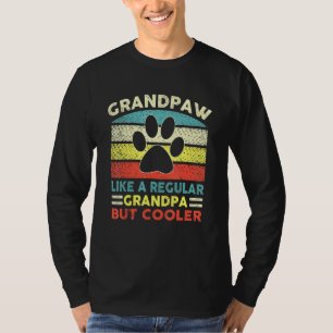 Camiseta El abuelo Como Un Abuelo Regular Pero Un Perro Frí