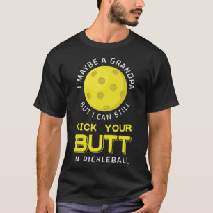 Camiseta El abuelo de la pelota regala una mujer de arte di
