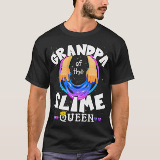 Camiseta El abuelo de la reina delgada pareja de cumpleaños