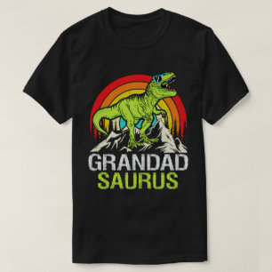 Camiseta El abuelo de los dinosaurios de Grandadsaurus Saur