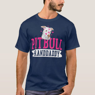 Camiseta El abuelo de Pitbull Pit Bull Terrier Perro Pibble