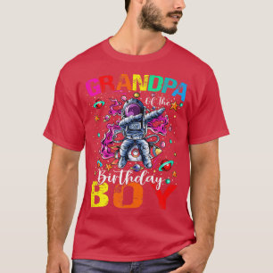 Camiseta El Abuelo Del Astronauta De Nacimiento Espacio El