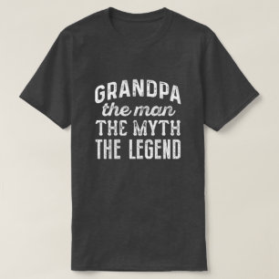 Camiseta El Abuelo El Hombre El Mito La Leyenda